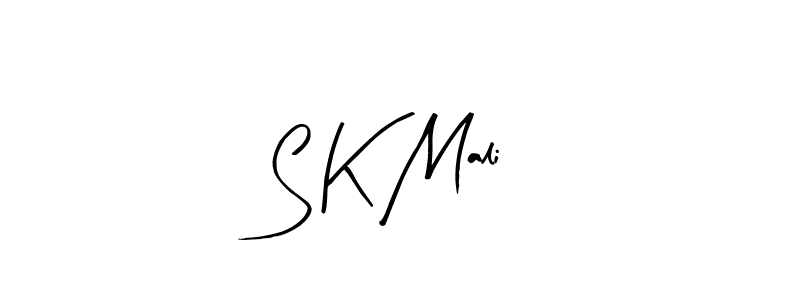 Also we have S K Mali name is the best signature style. Create professional handwritten signature collection using Arty Signature autograph style. S K Mali signature style 8 images and pictures png