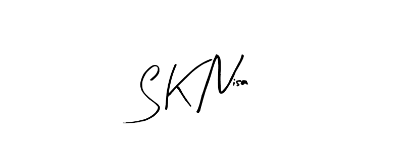 You can use this online signature creator to create a handwritten signature for the name S K Nisa. This is the best online autograph maker. S K Nisa signature style 8 images and pictures png