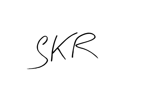 You should practise on your own different ways (Arty Signature) to write your name (S K R) in signature. don't let someone else do it for you. S K R signature style 8 images and pictures png