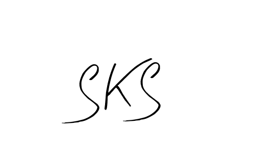 Best and Professional Signature Style for S K S. Arty Signature Best Signature Style Collection. S K S signature style 8 images and pictures png