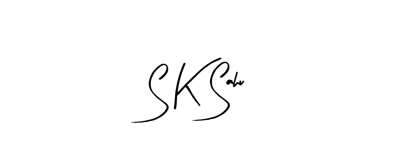 Arty Signature is a professional signature style that is perfect for those who want to add a touch of class to their signature. It is also a great choice for those who want to make their signature more unique. Get S K Sahu name to fancy signature for free. S K Sahu signature style 8 images and pictures png