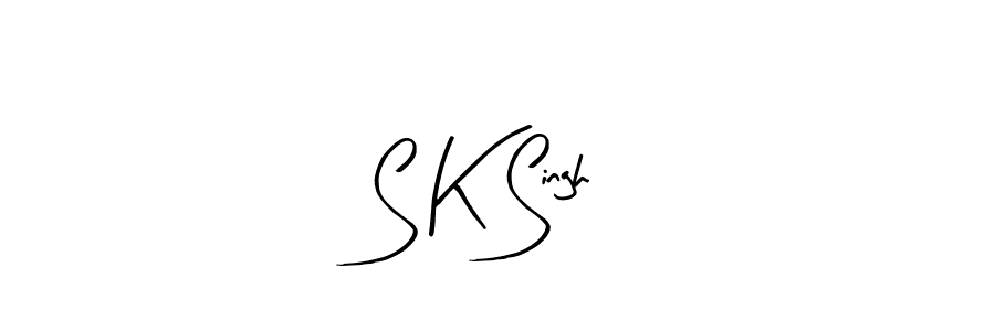 Create a beautiful signature design for name S K Singh. With this signature (Arty Signature) fonts, you can make a handwritten signature for free. S K Singh signature style 8 images and pictures png