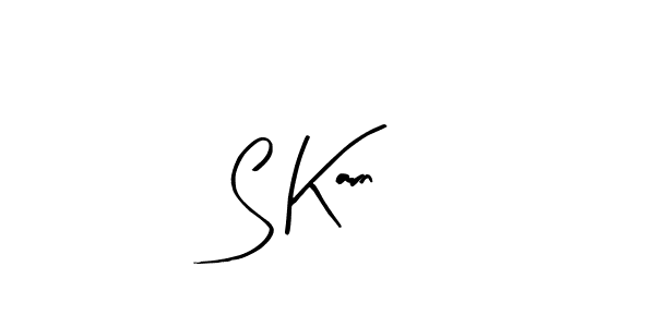 Similarly Arty Signature is the best handwritten signature design. Signature creator online .You can use it as an online autograph creator for name S Karn. S Karn signature style 8 images and pictures png