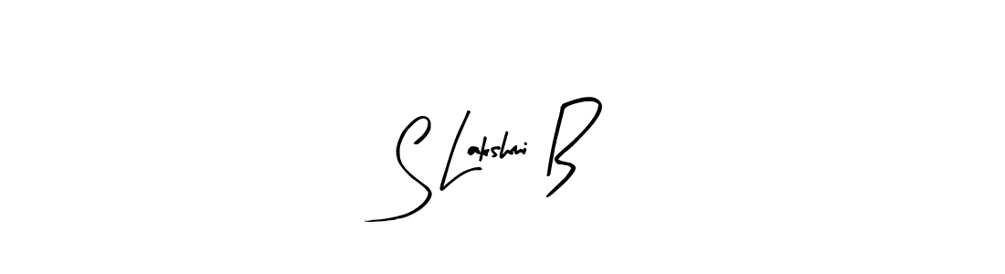 See photos of S Lakshmi B official signature by Spectra . Check more albums & portfolios. Read reviews & check more about Arty Signature font. S Lakshmi B signature style 8 images and pictures png