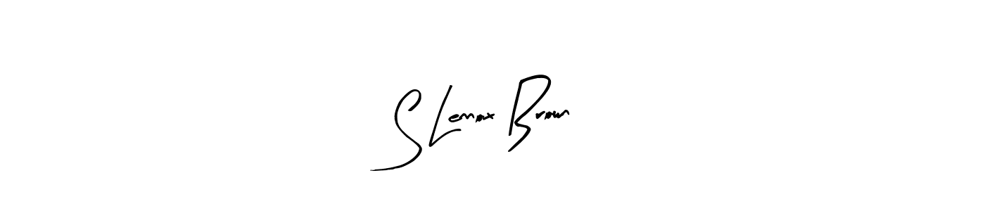 Also You can easily find your signature by using the search form. We will create S Lennox Brown name handwritten signature images for you free of cost using Arty Signature sign style. S Lennox Brown signature style 8 images and pictures png