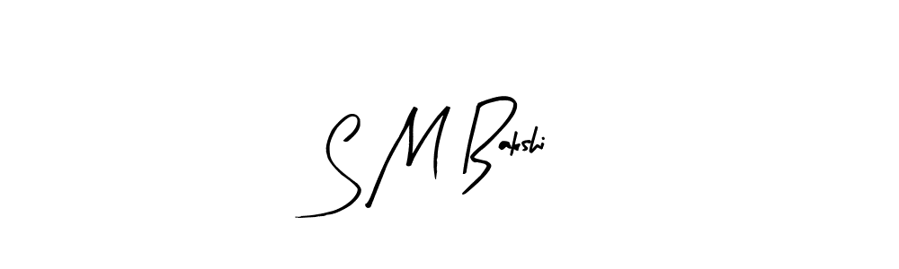 Also we have S M Bakshi name is the best signature style. Create professional handwritten signature collection using Arty Signature autograph style. S M Bakshi signature style 8 images and pictures png