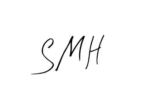 How to make S M H name signature. Use Arty Signature style for creating short signs online. This is the latest handwritten sign. S M H signature style 8 images and pictures png