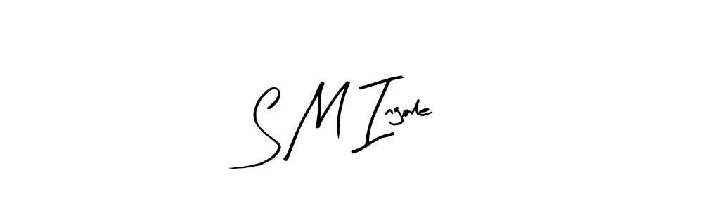 This is the best signature style for the S M Ingole name. Also you like these signature font (Arty Signature). Mix name signature. S M Ingole signature style 8 images and pictures png