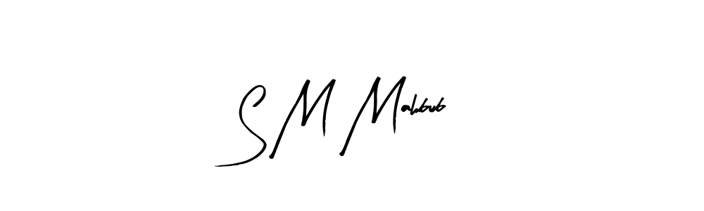You should practise on your own different ways (Arty Signature) to write your name (S M Mahbub) in signature. don't let someone else do it for you. S M Mahbub signature style 8 images and pictures png