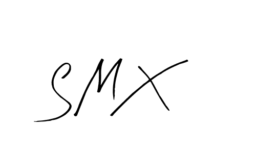 Create a beautiful signature design for name S M X. With this signature (Arty Signature) fonts, you can make a handwritten signature for free. S M X signature style 8 images and pictures png