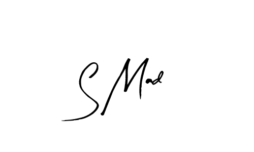 The best way (Arty Signature) to make a short signature is to pick only two or three words in your name. The name S Mad include a total of six letters. For converting this name. S Mad signature style 8 images and pictures png