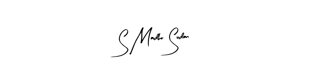 See photos of S Madhu Sudan official signature by Spectra . Check more albums & portfolios. Read reviews & check more about Arty Signature font. S Madhu Sudan signature style 8 images and pictures png