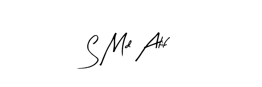 This is the best signature style for the S Md Atif name. Also you like these signature font (Arty Signature). Mix name signature. S Md Atif signature style 8 images and pictures png