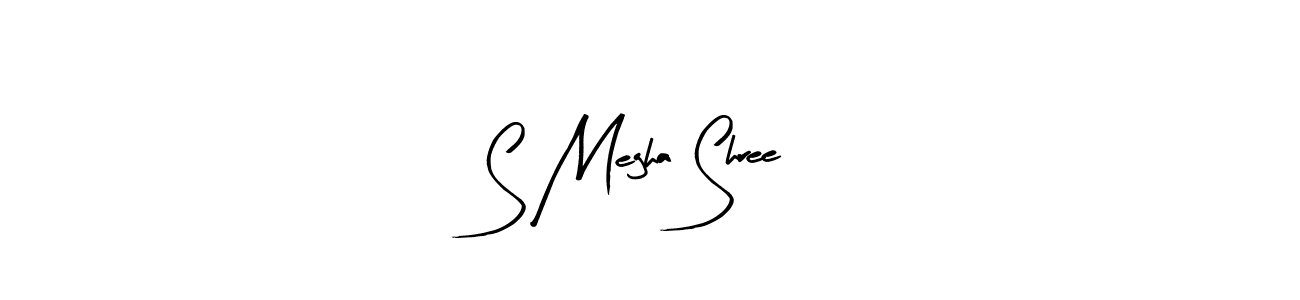 Best and Professional Signature Style for S Megha Shree. Arty Signature Best Signature Style Collection. S Megha Shree signature style 8 images and pictures png