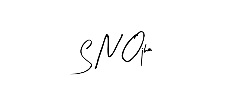 Use a signature maker to create a handwritten signature online. With this signature software, you can design (Arty Signature) your own signature for name S N Ojha. S N Ojha signature style 8 images and pictures png