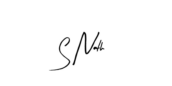 Make a beautiful signature design for name S Nath. Use this online signature maker to create a handwritten signature for free. S Nath signature style 8 images and pictures png