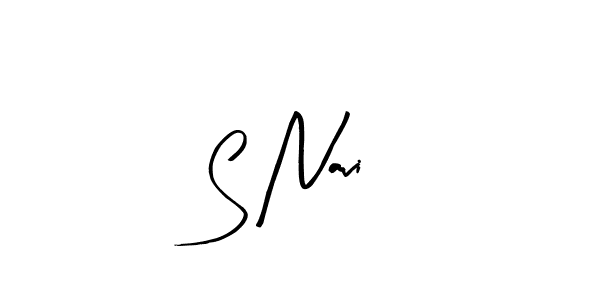 Make a beautiful signature design for name S Navi. With this signature (Arty Signature) style, you can create a handwritten signature for free. S Navi signature style 8 images and pictures png