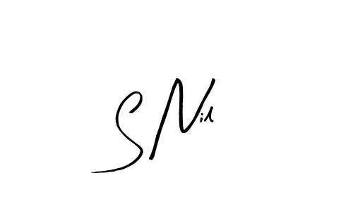 Best and Professional Signature Style for S Nil. Arty Signature Best Signature Style Collection. S Nil signature style 8 images and pictures png