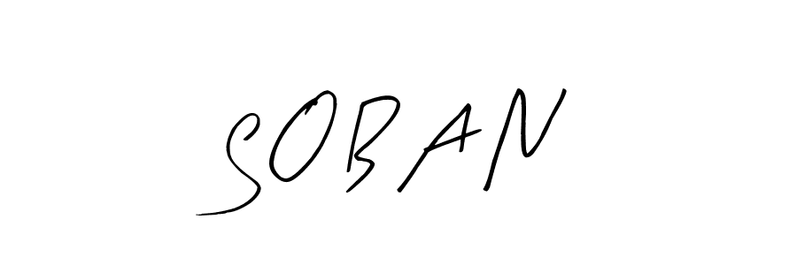 if you are searching for the best signature style for your name S O B A N. so please give up your signature search. here we have designed multiple signature styles  using Arty Signature. S O B A N signature style 8 images and pictures png