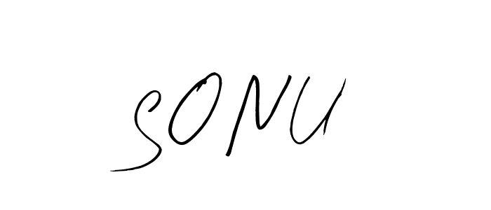 Make a beautiful signature design for name S O N U. Use this online signature maker to create a handwritten signature for free. S O N U signature style 8 images and pictures png