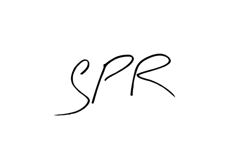 Make a beautiful signature design for name S P R. With this signature (Arty Signature) style, you can create a handwritten signature for free. S P R signature style 8 images and pictures png