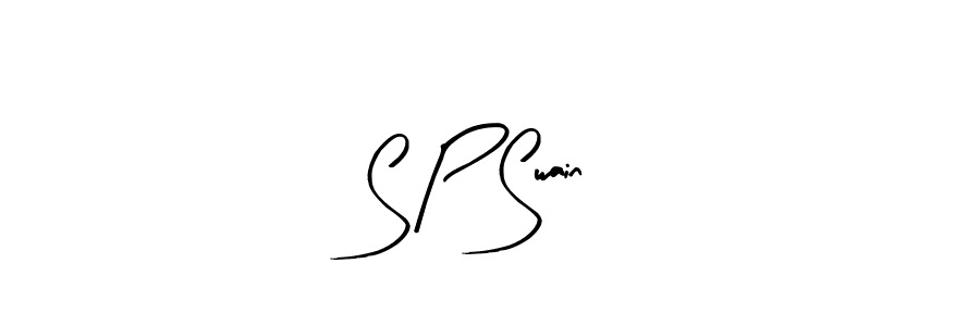 Arty Signature is a professional signature style that is perfect for those who want to add a touch of class to their signature. It is also a great choice for those who want to make their signature more unique. Get S P Swain name to fancy signature for free. S P Swain signature style 8 images and pictures png