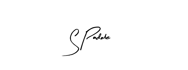 Create a beautiful signature design for name S Padole. With this signature (Arty Signature) fonts, you can make a handwritten signature for free. S Padole signature style 8 images and pictures png