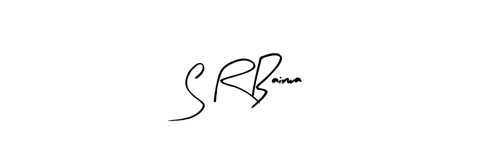 Here are the top 10 professional signature styles for the name S R Bairwa. These are the best autograph styles you can use for your name. S R Bairwa signature style 8 images and pictures png