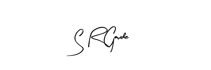 Also You can easily find your signature by using the search form. We will create S R Gavde name handwritten signature images for you free of cost using Arty Signature sign style. S R Gavde signature style 8 images and pictures png