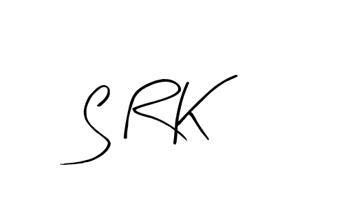 How to make S R K signature? Arty Signature is a professional autograph style. Create handwritten signature for S R K name. S R K signature style 8 images and pictures png