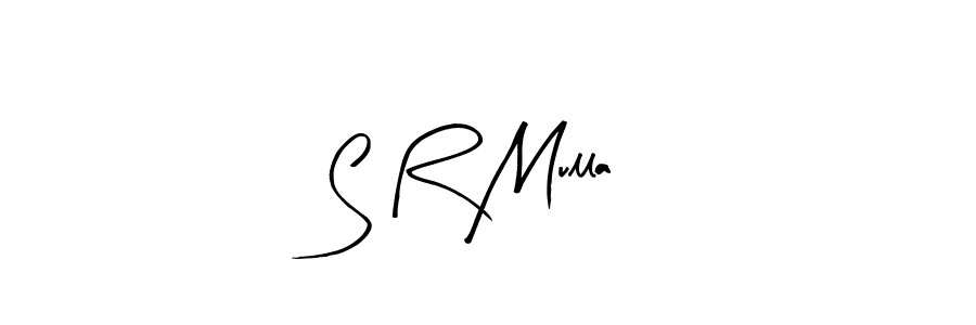 You should practise on your own different ways (Arty Signature) to write your name (S R Mulla) in signature. don't let someone else do it for you. S R Mulla signature style 8 images and pictures png