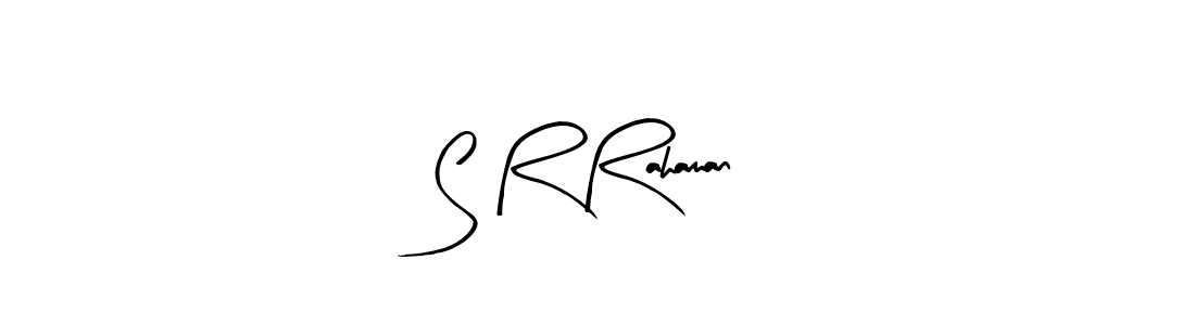 Use a signature maker to create a handwritten signature online. With this signature software, you can design (Arty Signature) your own signature for name S R Rahaman. S R Rahaman signature style 8 images and pictures png