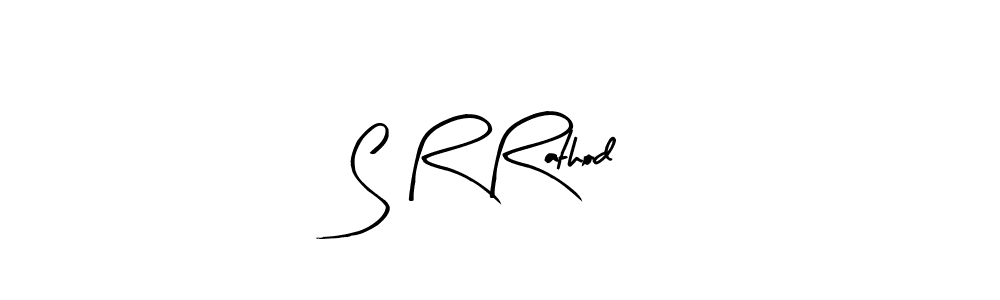 Use a signature maker to create a handwritten signature online. With this signature software, you can design (Arty Signature) your own signature for name S R Rathod. S R Rathod signature style 8 images and pictures png