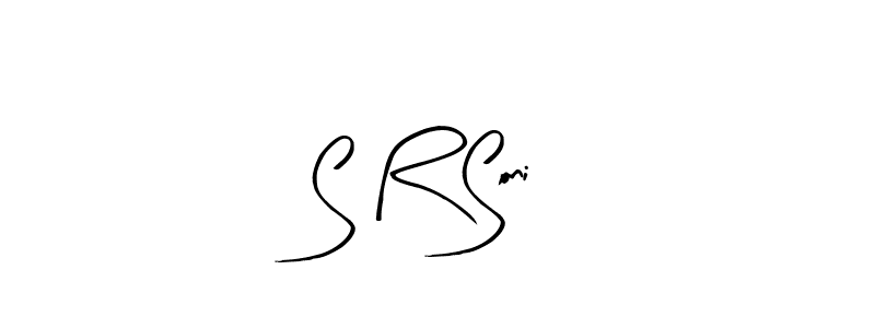 How to make S R Soni signature? Arty Signature is a professional autograph style. Create handwritten signature for S R Soni name. S R Soni signature style 8 images and pictures png