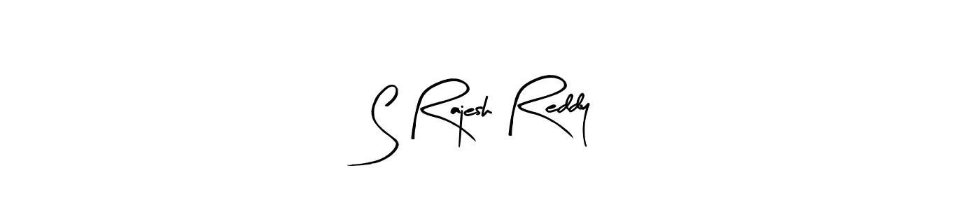 Make a beautiful signature design for name S Rajesh Reddy. Use this online signature maker to create a handwritten signature for free. S Rajesh Reddy signature style 8 images and pictures png