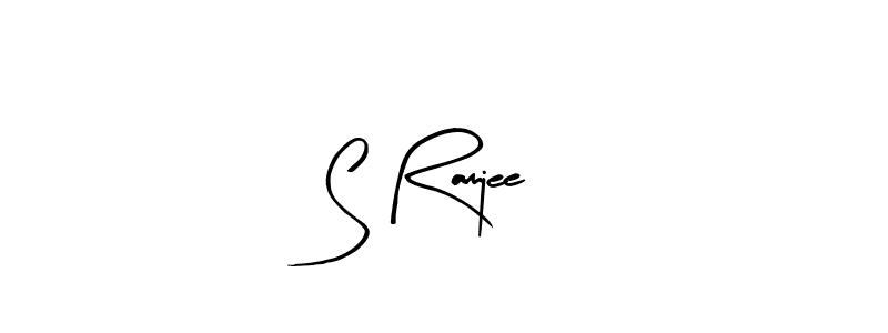 Make a beautiful signature design for name S Ramjee. With this signature (Arty Signature) style, you can create a handwritten signature for free. S Ramjee signature style 8 images and pictures png