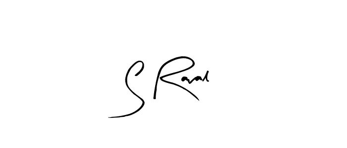 Design your own signature with our free online signature maker. With this signature software, you can create a handwritten (Arty Signature) signature for name S Raval. S Raval signature style 8 images and pictures png
