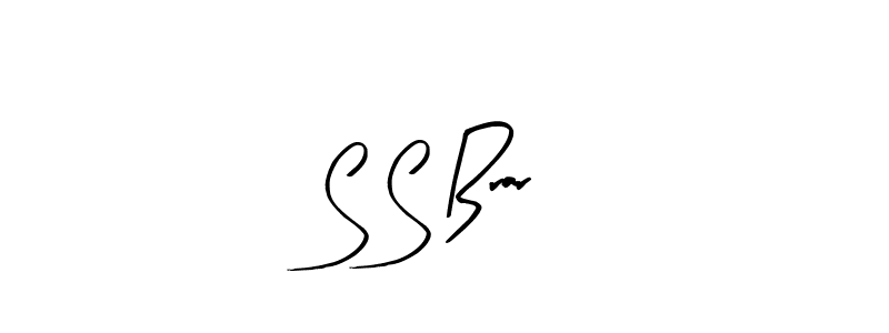 How to make S S Brar signature? Arty Signature is a professional autograph style. Create handwritten signature for S S Brar name. S S Brar signature style 8 images and pictures png