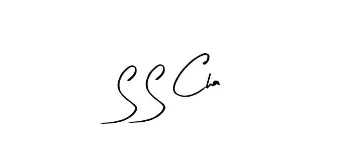 Also You can easily find your signature by using the search form. We will create S S Cha name handwritten signature images for you free of cost using Arty Signature sign style. S S Cha signature style 8 images and pictures png