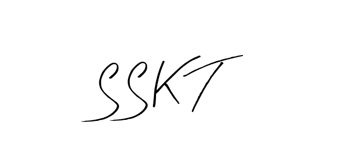 How to make S S K T signature? Arty Signature is a professional autograph style. Create handwritten signature for S S K T name. S S K T signature style 8 images and pictures png