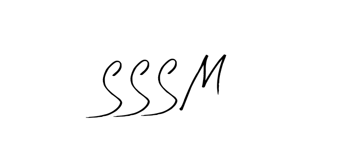 Create a beautiful signature design for name S S S M. With this signature (Arty Signature) fonts, you can make a handwritten signature for free. S S S M signature style 8 images and pictures png