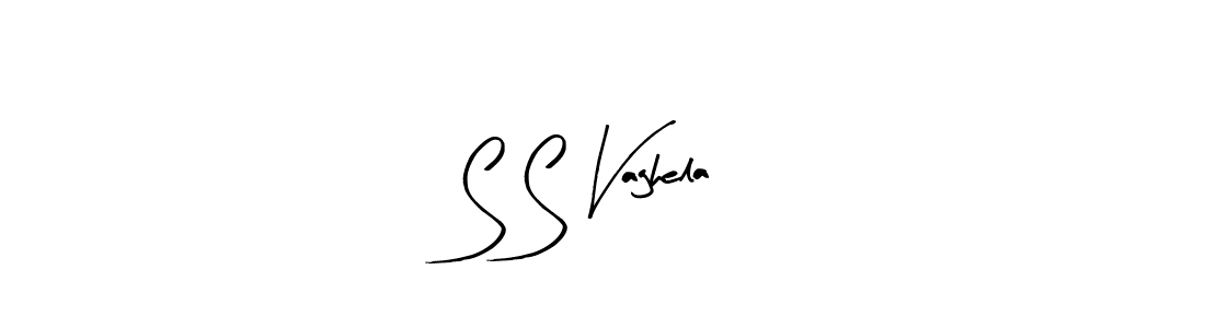 How to make S S Vaghela signature? Arty Signature is a professional autograph style. Create handwritten signature for S S Vaghela name. S S Vaghela signature style 8 images and pictures png