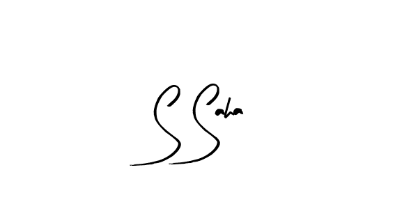 How to make S Saha name signature. Use Arty Signature style for creating short signs online. This is the latest handwritten sign. S Saha signature style 8 images and pictures png