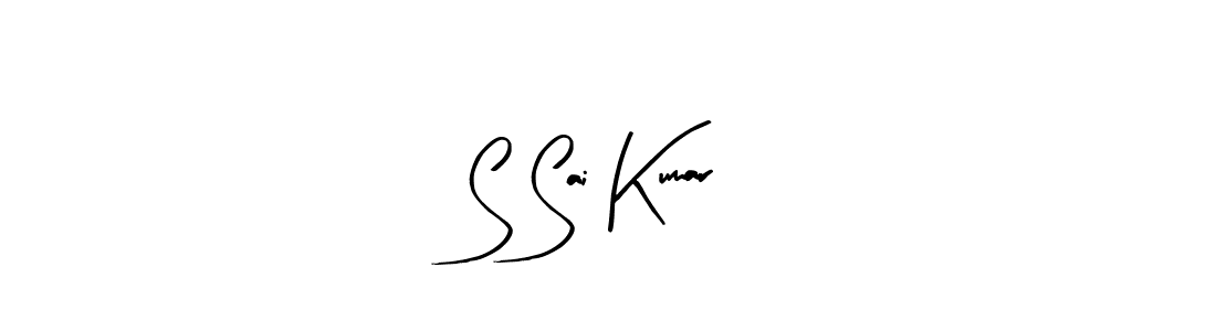 Make a beautiful signature design for name S Sai Kumar. With this signature (Arty Signature) style, you can create a handwritten signature for free. S Sai Kumar signature style 8 images and pictures png