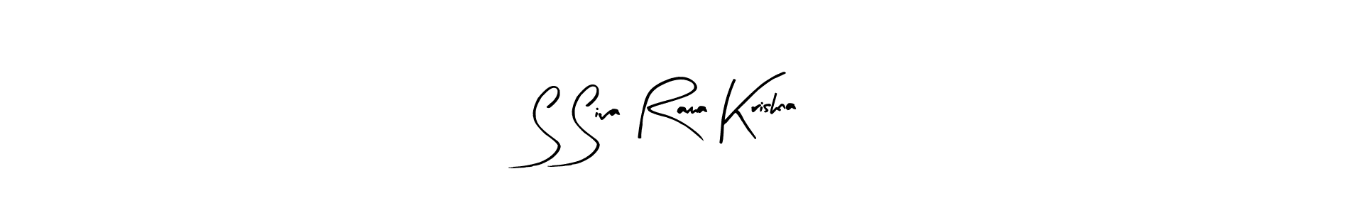 Make a beautiful signature design for name S Siva Rama Krishna. With this signature (Arty Signature) style, you can create a handwritten signature for free. S Siva Rama Krishna signature style 8 images and pictures png