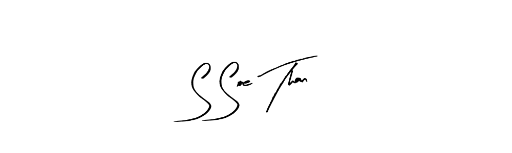 Use a signature maker to create a handwritten signature online. With this signature software, you can design (Arty Signature) your own signature for name S Soe Than. S Soe Than signature style 8 images and pictures png