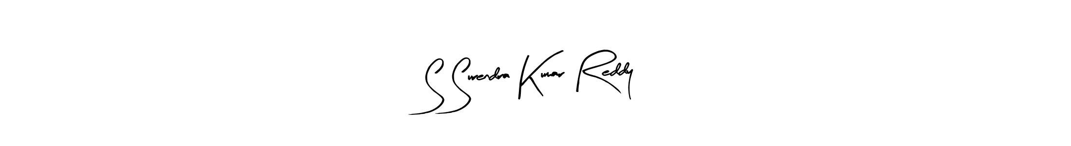 Create a beautiful signature design for name S Surendra Kumar Reddy. With this signature (Arty Signature) fonts, you can make a handwritten signature for free. S Surendra Kumar Reddy signature style 8 images and pictures png