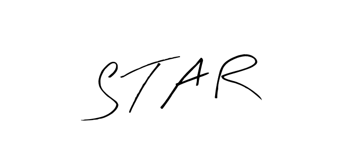 Arty Signature is a professional signature style that is perfect for those who want to add a touch of class to their signature. It is also a great choice for those who want to make their signature more unique. Get S T A R name to fancy signature for free. S T A R signature style 8 images and pictures png