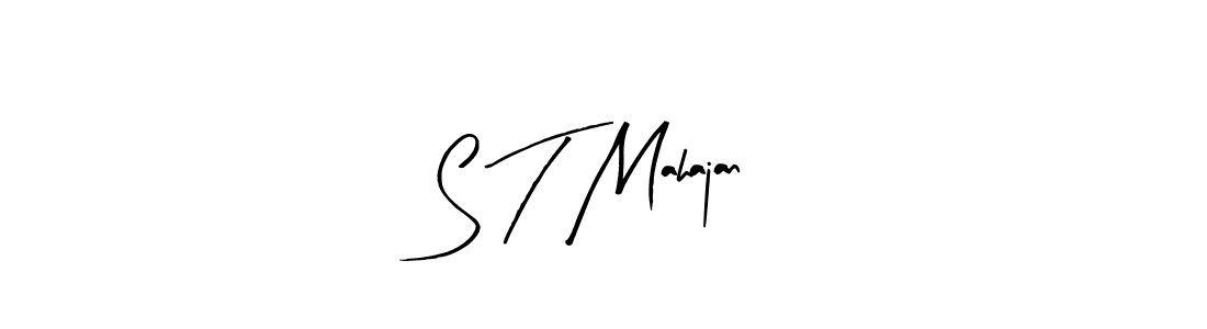 Here are the top 10 professional signature styles for the name S T Mahajan. These are the best autograph styles you can use for your name. S T Mahajan signature style 8 images and pictures png
