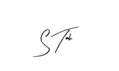 This is the best signature style for the S Tah name. Also you like these signature font (Arty Signature). Mix name signature. S Tah signature style 8 images and pictures png
